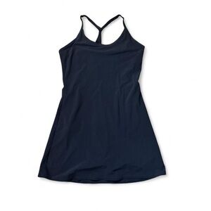 Outdoor Voices Black Racerback Tennis Dress